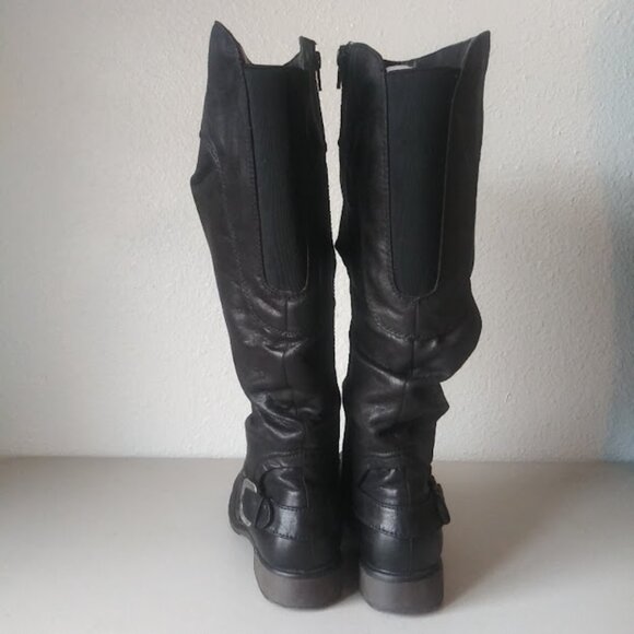 Bare Traps Sheridan women's size 8W black knee high boots - Picture 7 of 11